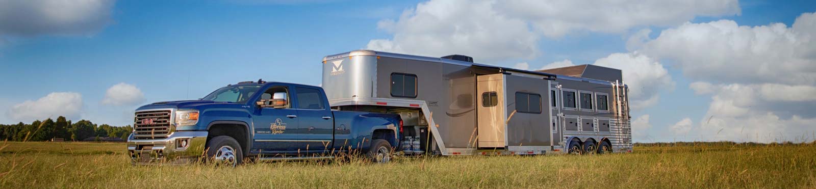 High-quality horse trailer with durable construction and modern design
