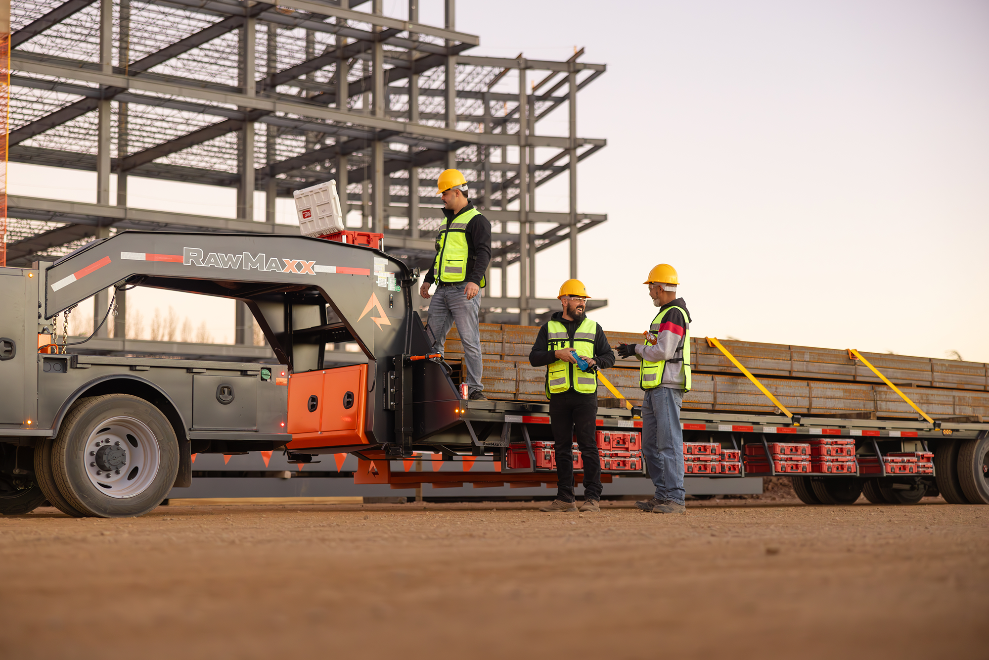 High-quality horse trailer with durable construction and modern design